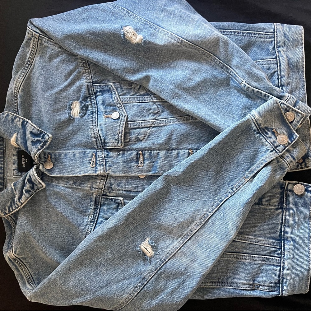 Forever 21 Light Blue Denim Jacket